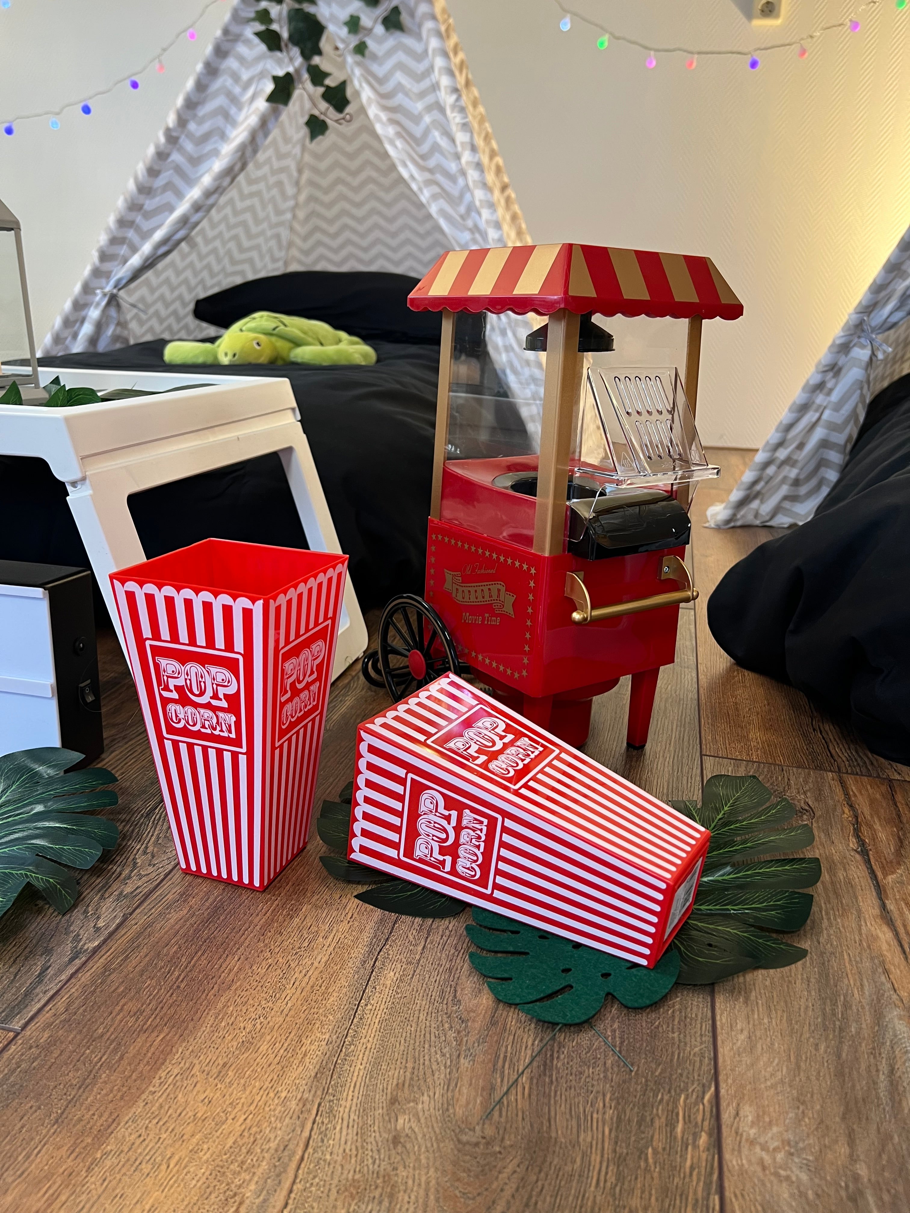 Popcorn machine complete