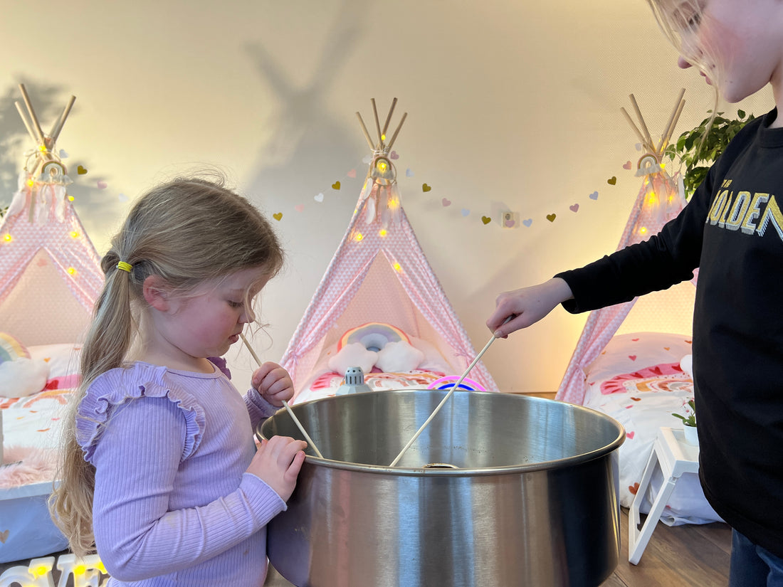 Suikerspinmachine compleet