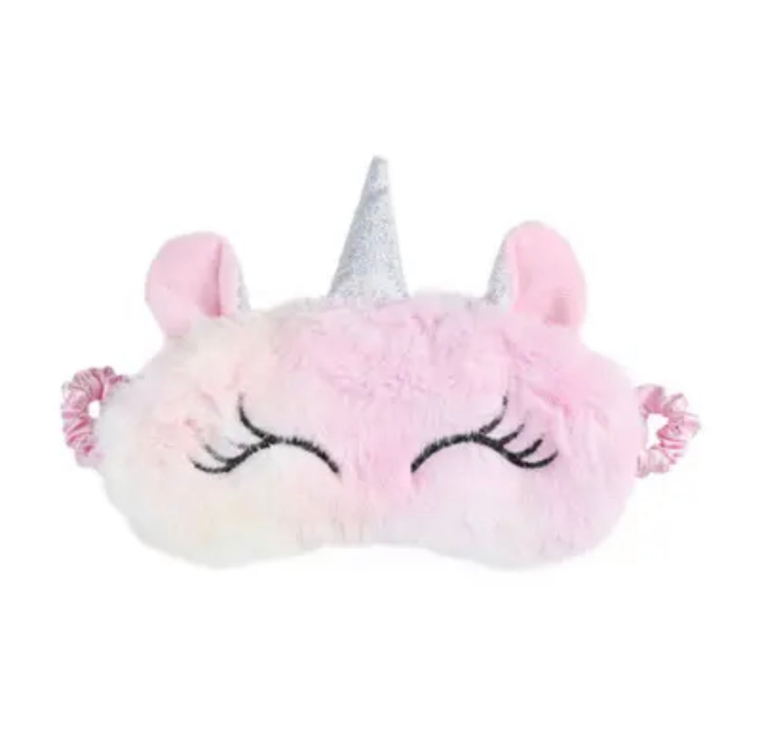 Unicorn sleeping masks pink
